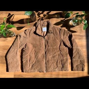 Angel Kiss Corduroy Bomber Jacket